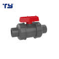 Pvc double true union ball valves socket type